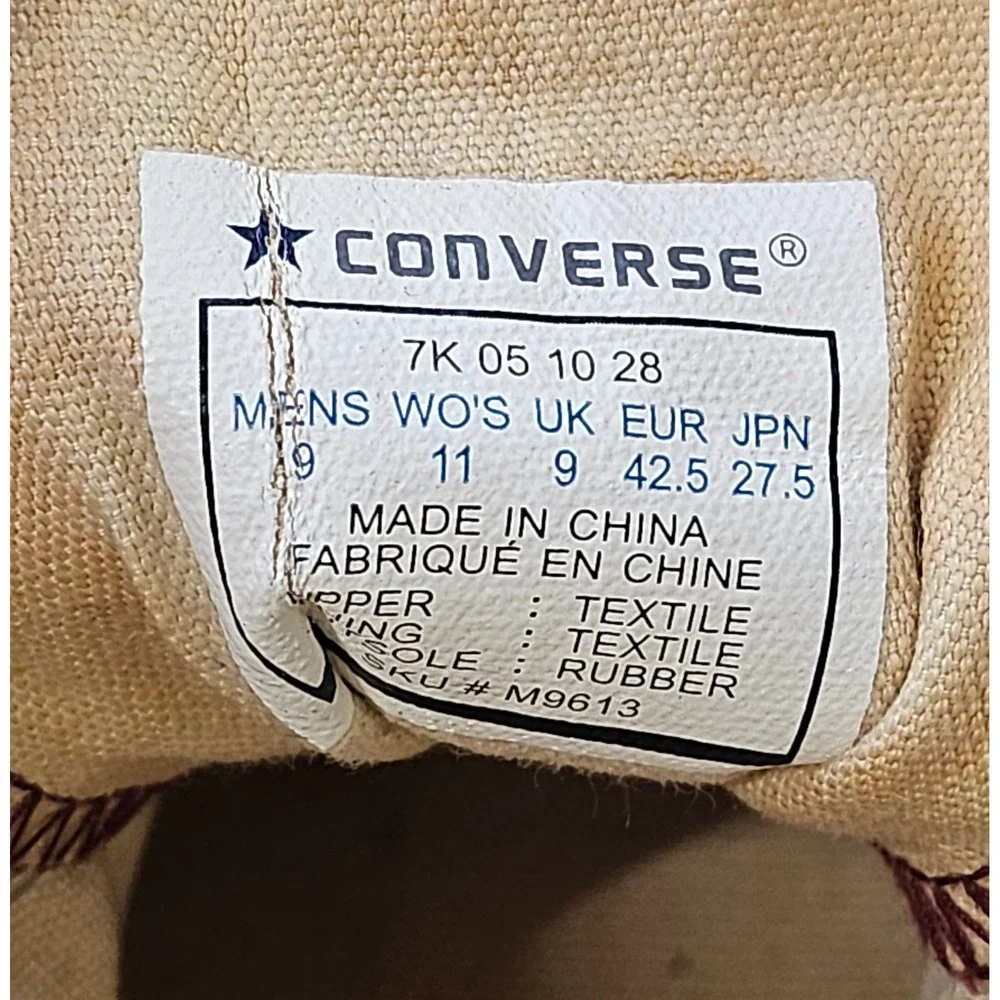 Converse pre owned